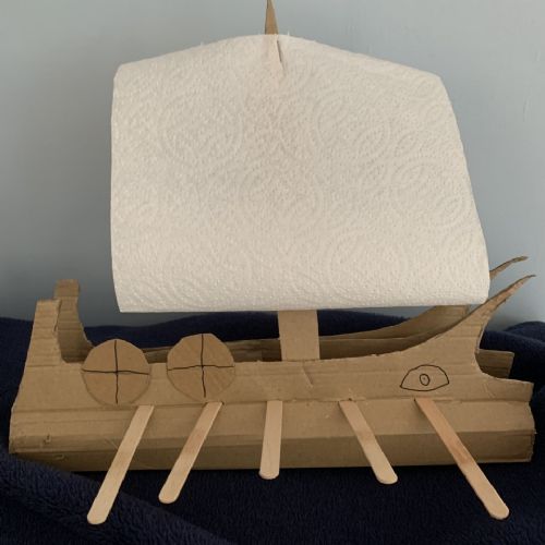 Model Triremes from George